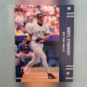 2005 PLAYOFF PRESTIGE WORLD SERIES CHAMPIONS PARALLEL #191 DARRYL STRAWBERRY